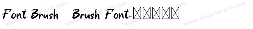 Font Brush   Brush Font字体转换